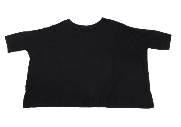 Y's Wool Wrinkled Wide Silhouette T Shirt K-168731_007