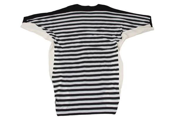 Y's Back Striped Switching Design Dress K-168733_011