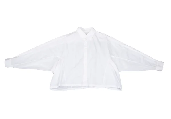 Y's Cotton Dolman Sleeve Wide Silhouette Shirt K-168734_002