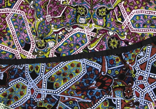 Y's Cotton Graphic Print Tape Design Long Shirt K-168735_014