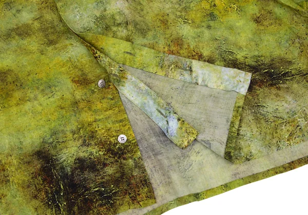 Y's Wool Transfer Graphic Print Wide Silhouette Short Sleeve Shirt K-168736_008