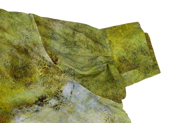 Y's Wool Transfer Graphic Print Wide Silhouette Short Sleeve Shirt K-168736_011