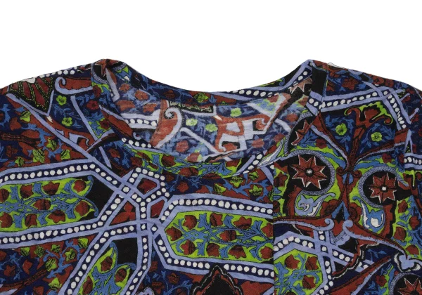 Y's Wool Graphic Print Top K-168738_003