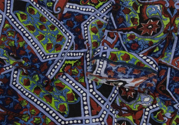 Y's Wool Graphic Print Top K-168738_005