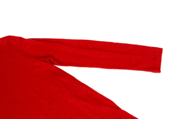 Y's Cotton Blend Floral Jacquard Switching Design Top K-168739_004