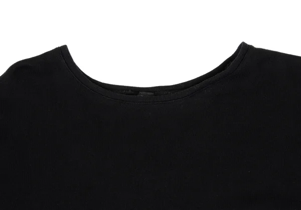 Y's Cotton Blend Cut-off Hem Design Sweat K-168742_003