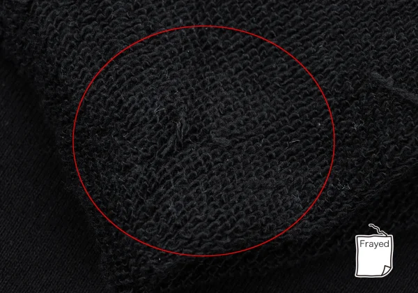 Y's Cotton Blend Cut-off Hem Design Sweat K-168742_008