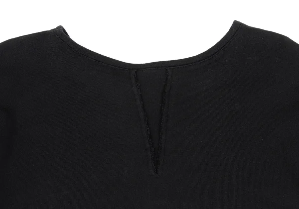 Y's Cotton Blend Cut-off Hem Design Sweat K-168742_012