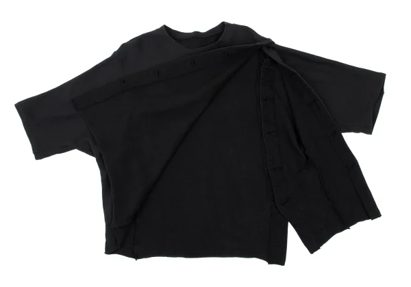 Y's Cotton Side Button Detachable Design Dolman Sweat K-168743_011