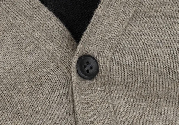 RISMAT by Y's Cotton Switchin Design Asymmetry Cardigan K-168744_004