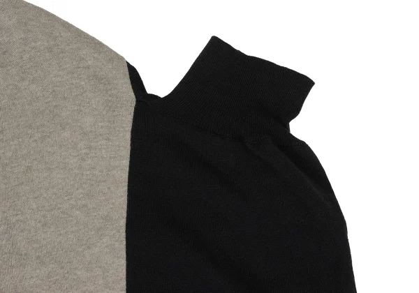 RISMAT by Y's Cotton Switchin Design Asymmetry Cardigan K-168744_005