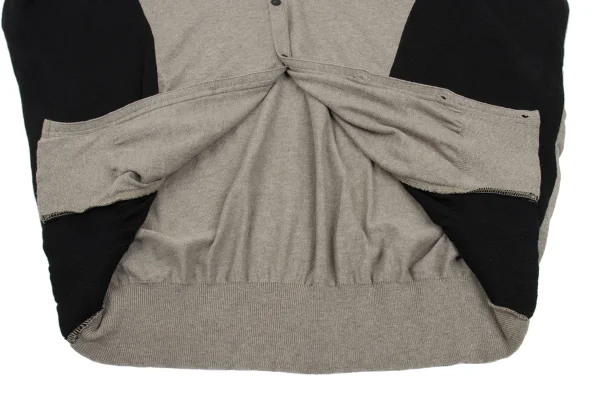 RISMAT by Y's Cotton Switchin Design Asymmetry Cardigan K-168744_007