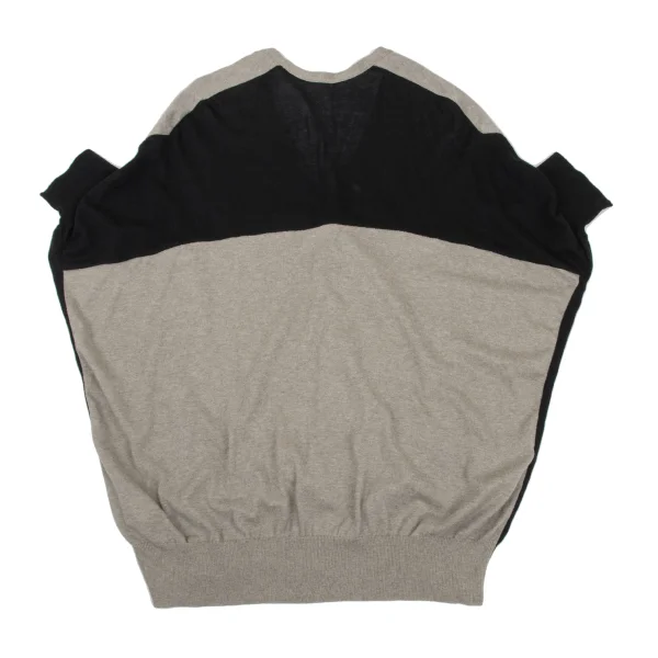 RISMAT by Y's Cotton Switchin Design Asymmetry Cardigan K-168744_008