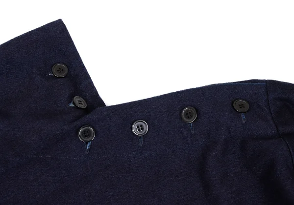 Y's Dyed Shoulder Button Pull-over Blouse K-168745_005