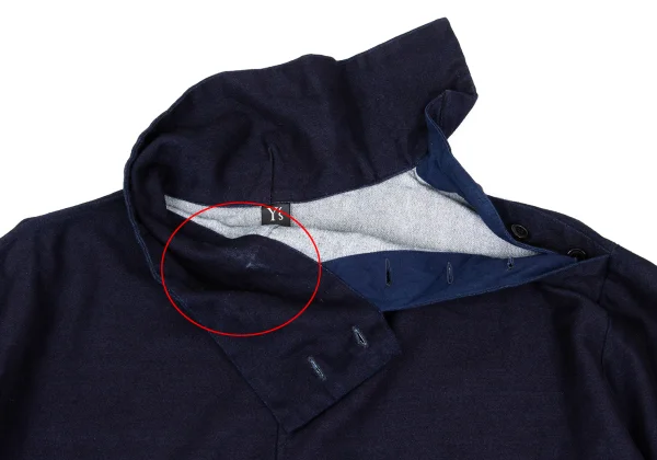 Y's Dyed Shoulder Button Pull-over Blouse K-168745_006