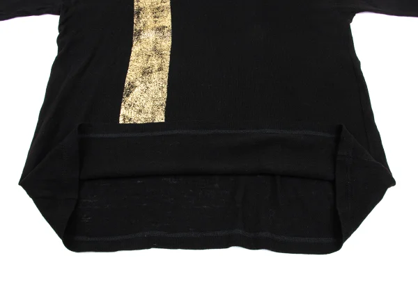 Y's Foil Printed V-neck Knit Sweater K-168747_010