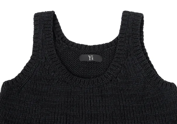 Y's Knit Switching Sleeveless Dress K-168749_004