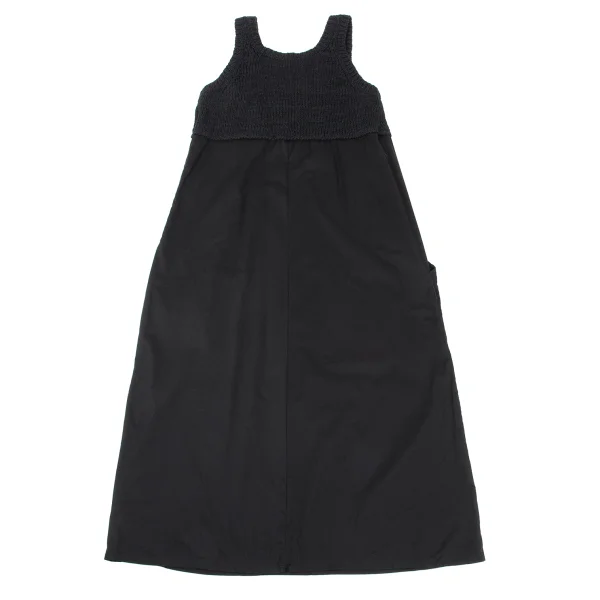Y's Knit Switching Sleeveless Dress K-168749_010