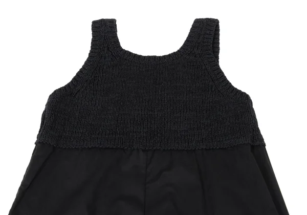 Y's Knit Switching Sleeveless Dress K-168749_011
