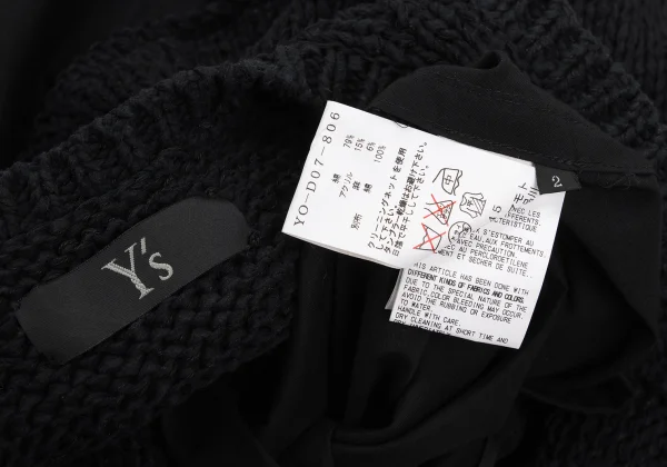 Y's Knit Switching Sleeveless Dress K-168749_015