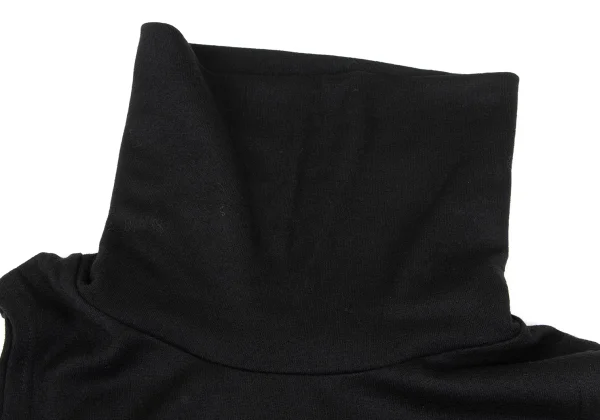 Y's Wool Switching Roll-neck Knit Dress K-168750_005