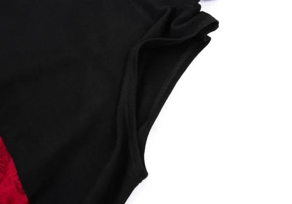 Y's Wool Switching Roll-neck Knit Dress K-168750_006