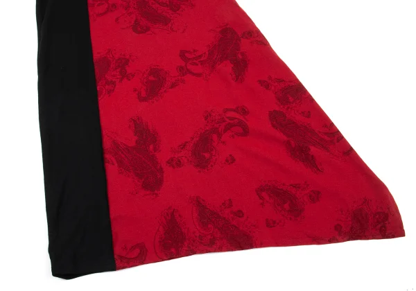 Y's Wool Switching Roll-neck Knit Dress K-168750_007