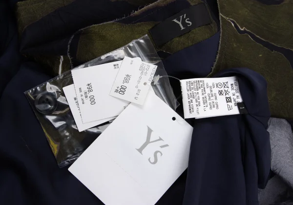 Y's Marble Printed Side Button Design Sleeveless Dress K-168751_013