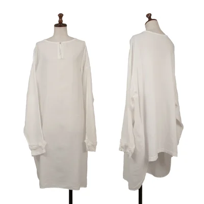 Y's Back Switching Design Zip Neck Dress