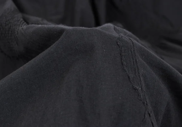 Y's Cotton Dot Shirring Woven Half Zipper Dress K-168754_014