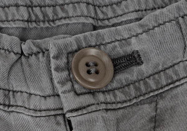 Y's Rayon Cupra Wide Dropped Crotch Pants K-168757_004