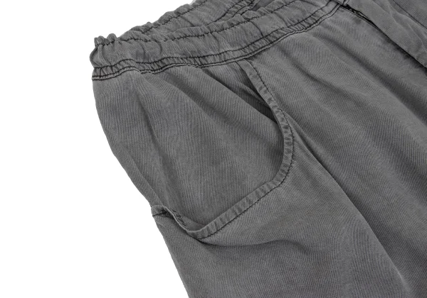 Y's Rayon Cupra Wide Dropped Crotch Pants K-168757_005