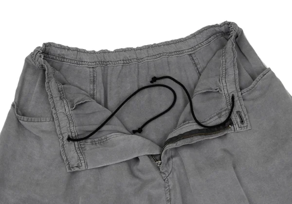 Y's Rayon Cupra Wide Dropped Crotch Pants K-168757_006