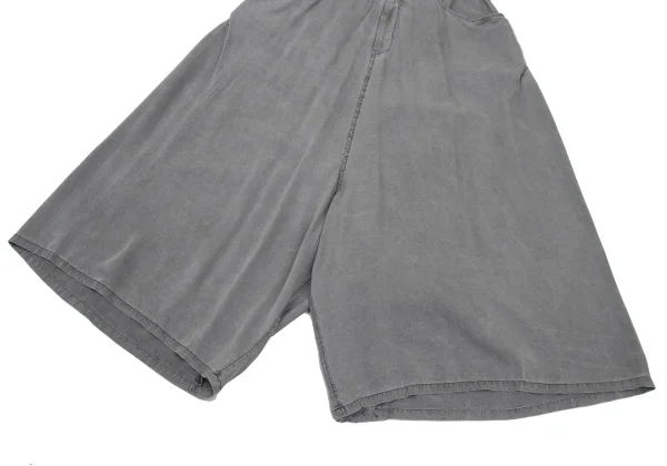 Y's Rayon Cupra Wide Dropped Crotch Pants K-168757_007