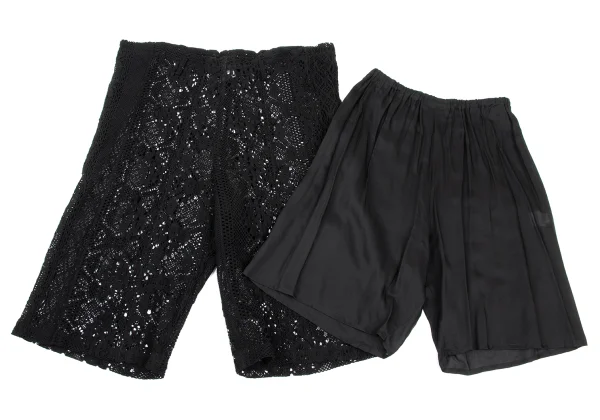 Y's Cotton Lace Shorts K-168760_008