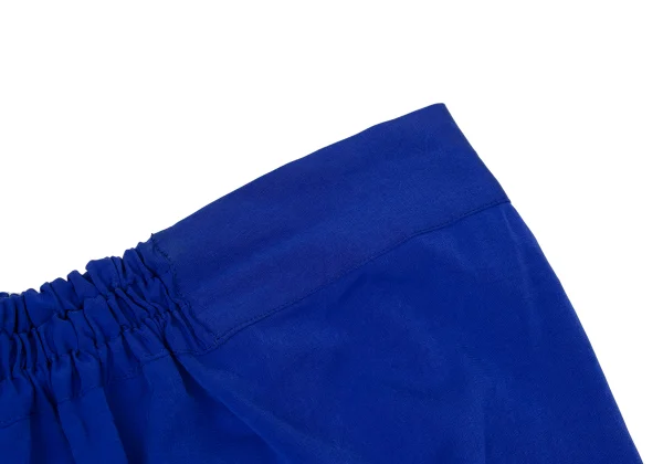 Y's Crepe de Chine Rib Switching Wide  Dropped Crotch Pants K-168761_005