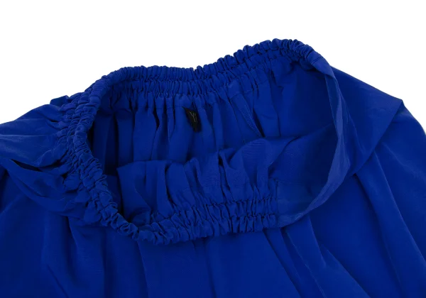 Y's Crepe de Chine Rib Switching Wide  Dropped Crotch Pants K-168761_006