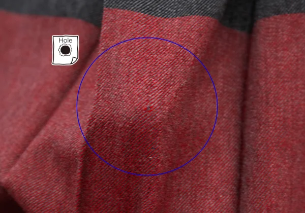 Y's red Label Line Wool Line Jacquard Skirt Pants K-168763_011