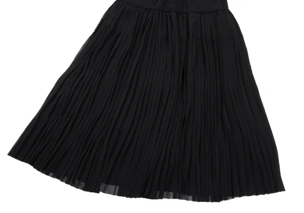 Y's PINK Poly Chiffon Sheer Pleats Skirt K-168766_004