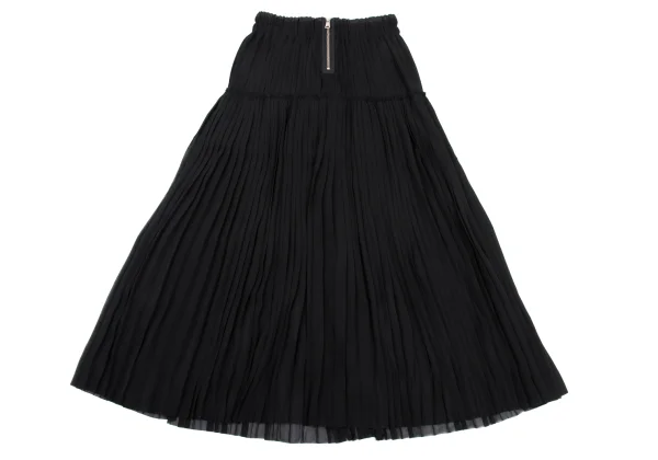 Y's PINK Poly Chiffon Sheer Pleats Skirt K-168766_007