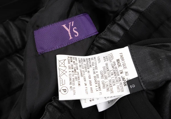 Y's PINK Poly Chiffon Sheer Pleats Skirt K-168766_013