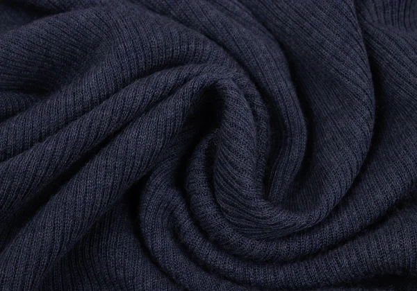 Y's PINK Wool Asymmetry Design Turtleneck Rib Knit Top K-168768_011