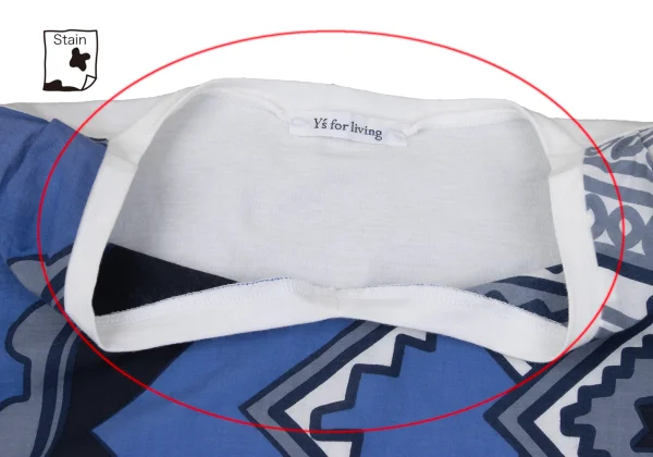 Y's for living Cotton Front Graphic Print V-neck Sleeveless Top K-168769_005