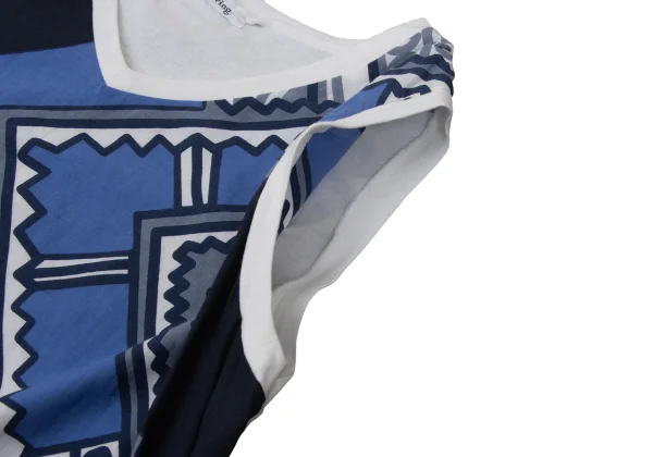 Y's for living Cotton Front Graphic Print V-neck Sleeveless Top K-168769_006