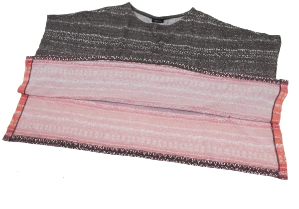 Y's for living Gradation Graphic Print Box Silhouette T-shirt K-168770_007