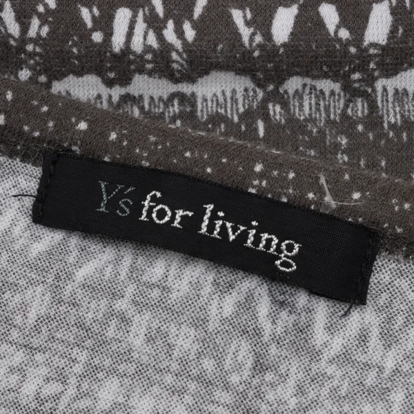 Y's for living Gradation Graphic Print Box Silhouette T-shirt K-168770_011