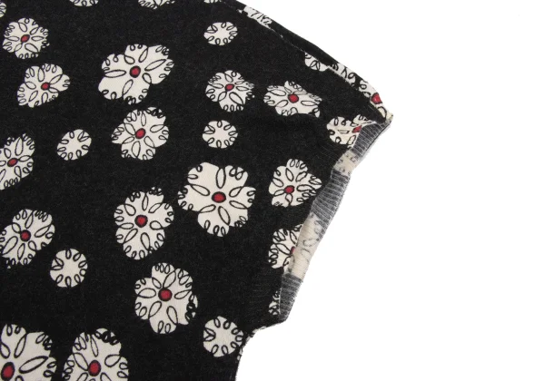 Y's for living Cotton Wool Printed Turtleneck Sleeveless Top K-168771_006