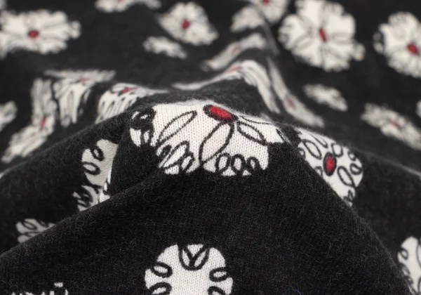 Y's for living Cotton Wool Printed Turtleneck Sleeveless Top K-168771_011