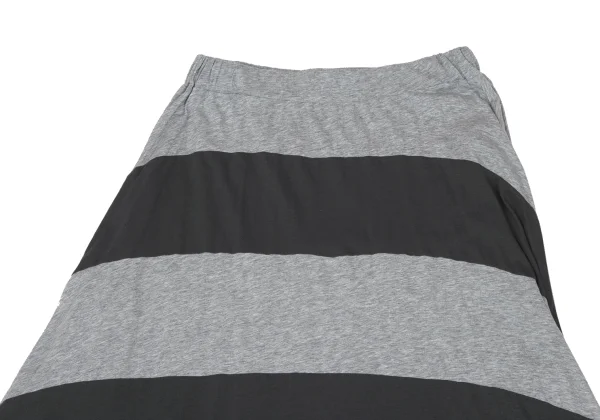 Y's for living Cotton Striped Panel Design Flare Skirt K-168772_003