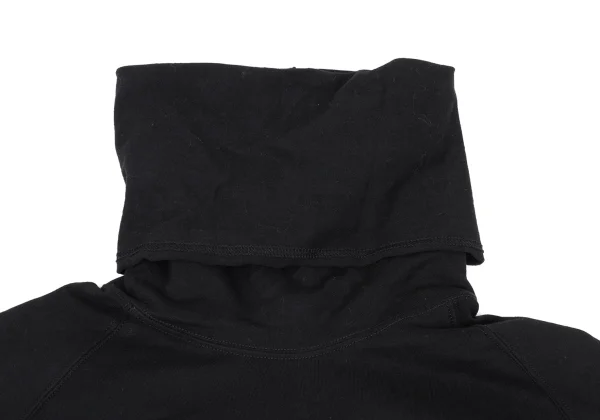 s'yte Cotton Cut-off Layered Turtleneck Raglan Top K-168774_003